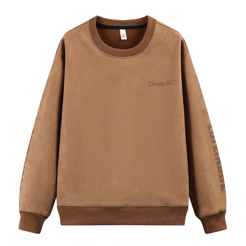 Мужская толстовка весна-осень новый модный бренд мужской корейский стиль модный тренд молодежный круглый вырез свободный повседневный свитшот для мужчин