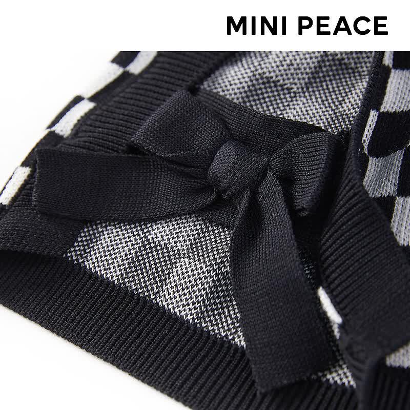 Девочки Комплект из двух предметов: клетчатое платье-рубашка MiniPeace