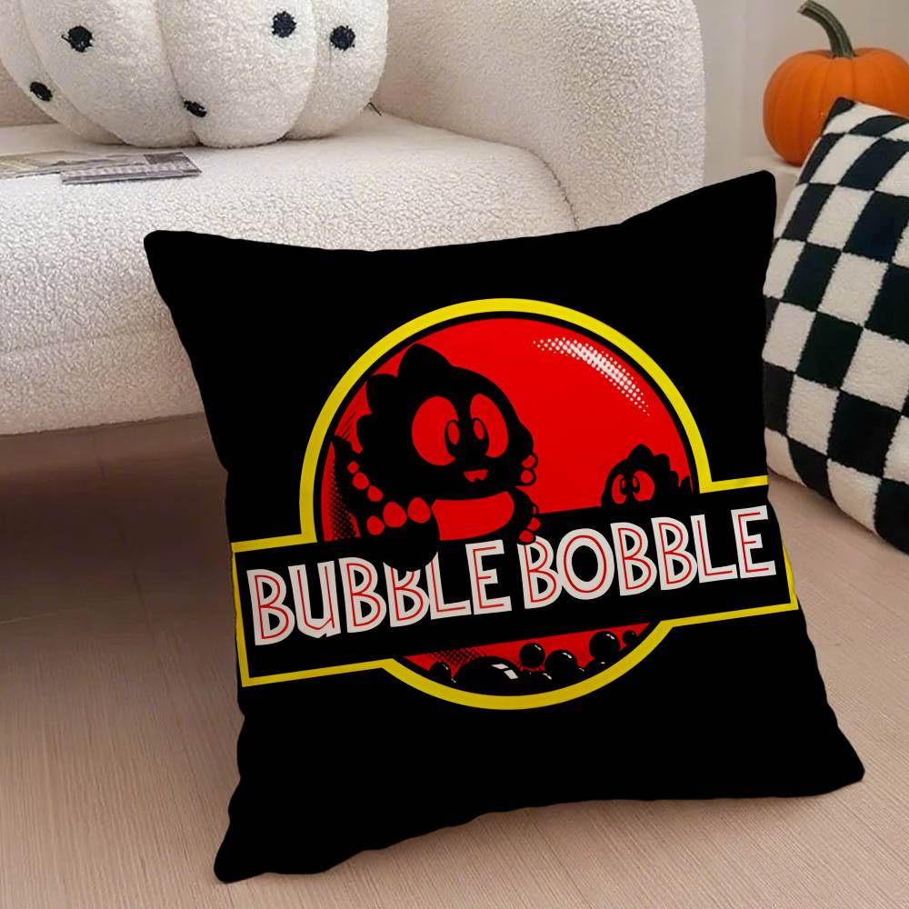 Игра-головоломка B-Bubbles Bobble Наволочка Наволочка против пылевых клещей Невидимая молния Шелковистый короткий плюш Чехол для диванной подушки