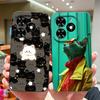 Для Tecno Spark Go 2024 Чехол Модный Кокосовое Дерево Жидкий Силикон Мягкий ТПУ Ударопрочный Чехол для Телефона Для TecnoSpark Go 2024 Funda