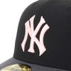 NEW ERA PreCurved 59FIFTY Cap 15378082 NER37C9456 New York Yankees Black Graphite Side Patch Onspotz Exclusive Under Visor 7 / 2-Tone 3/8
