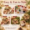 Christmas Pearl Diamond Painting Art Set DIY Pearl Beads Craft Kit For Adults Beginner Home Christmas Hanging Decor Party Gift