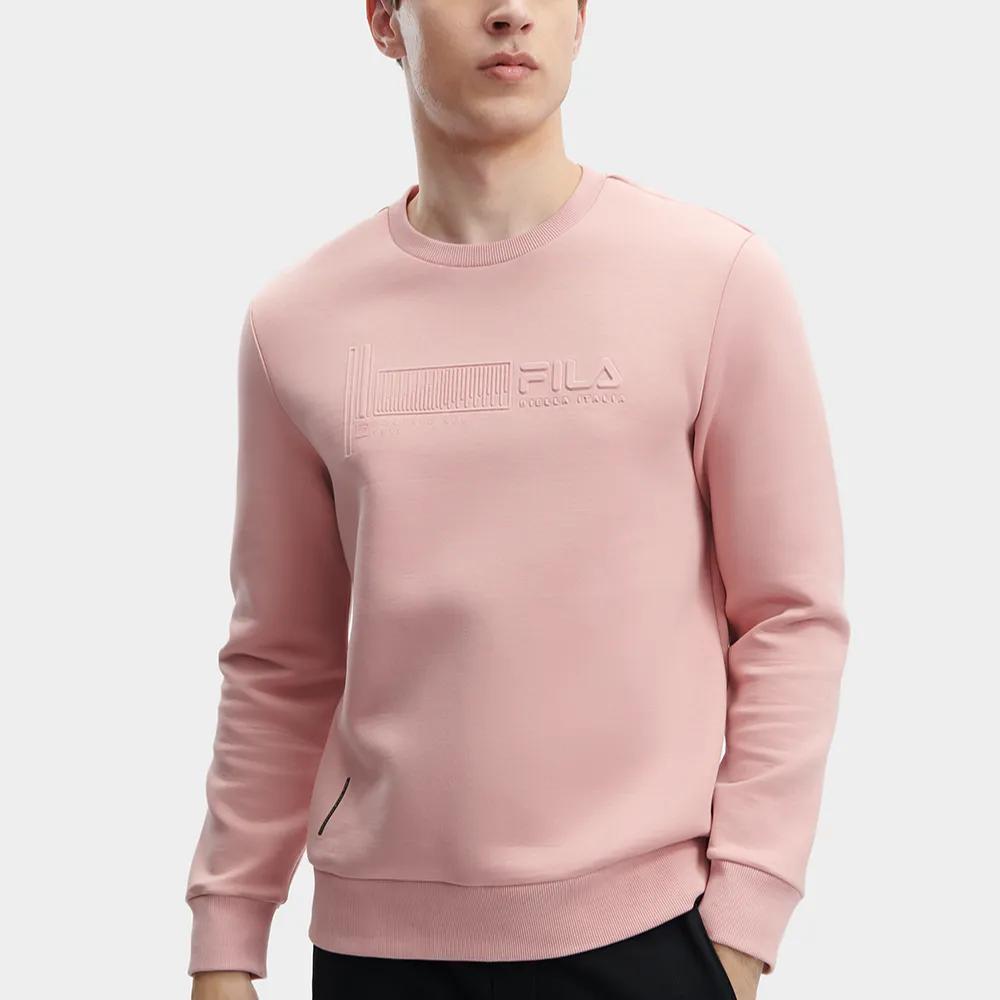 FILA Sweatshirt Men's Agar Pink (Unisex) Sweatshirts F11M342203F PK