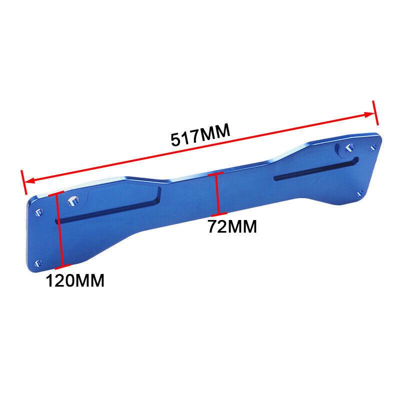 Aluminum Rear Low Subframe Strut Brace Plate for Civic ES EP3 01-05 Acura RSX DC5 02-06 Gold Silver Red Blue Support plate