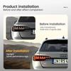 Car Body Rear Trunk Metal Badge S3 S4 S5 S6 S7 S8 Emblem Sticker Decor Accessories for f2 A4 B8 B6 B9 B7 A3 8P 8V 8L A6 C7 C6