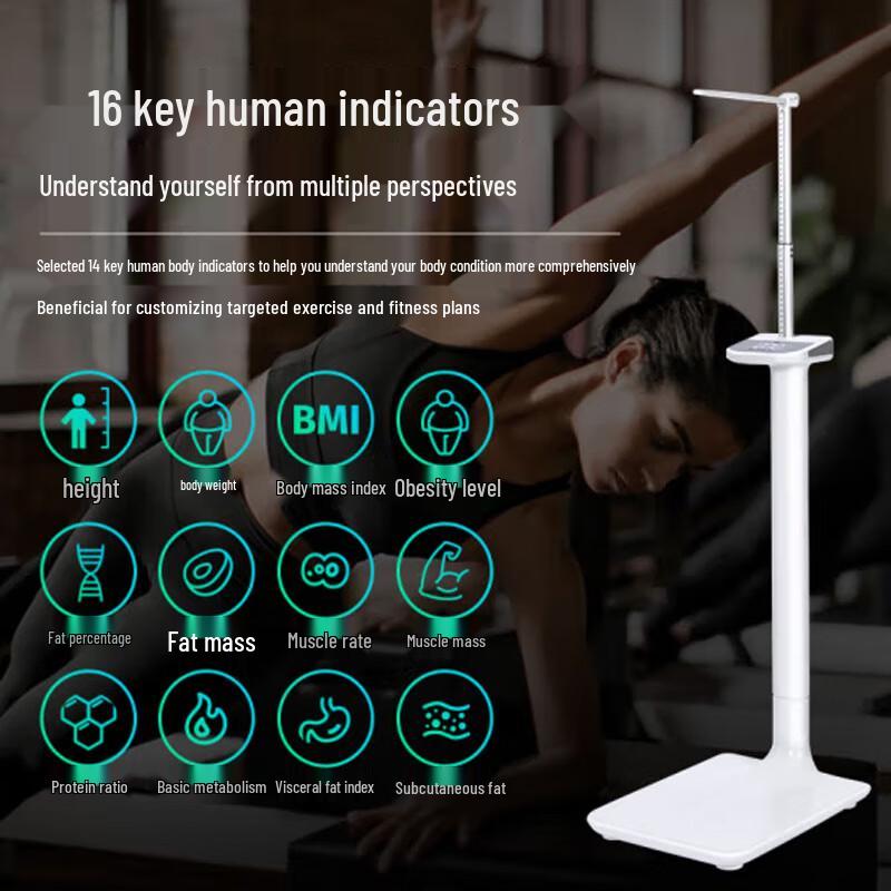 Digital Integrated Height and Weight Scale (CN version)