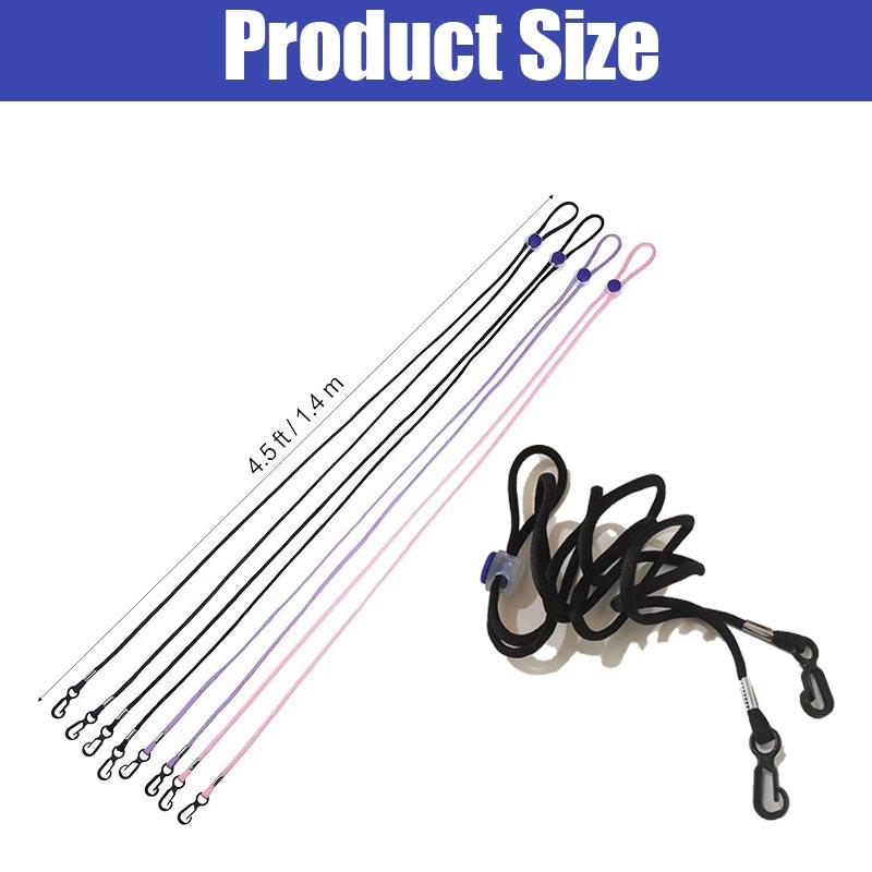 4 шт. регулируемый держатель для перчаток шнурок зажимы для варежек шнурок для лыжных перчаток для детей малышей взрослых многофункциональные нейлоновые ремни для перчаток подбородочный ремень