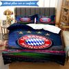 3PCS FC Bayern München Printed Soft Bedding Set,Including 1pc Duvet Cover And 2pcs Pillowcases Perfect for Bedroom, Dormitory, Fan gift