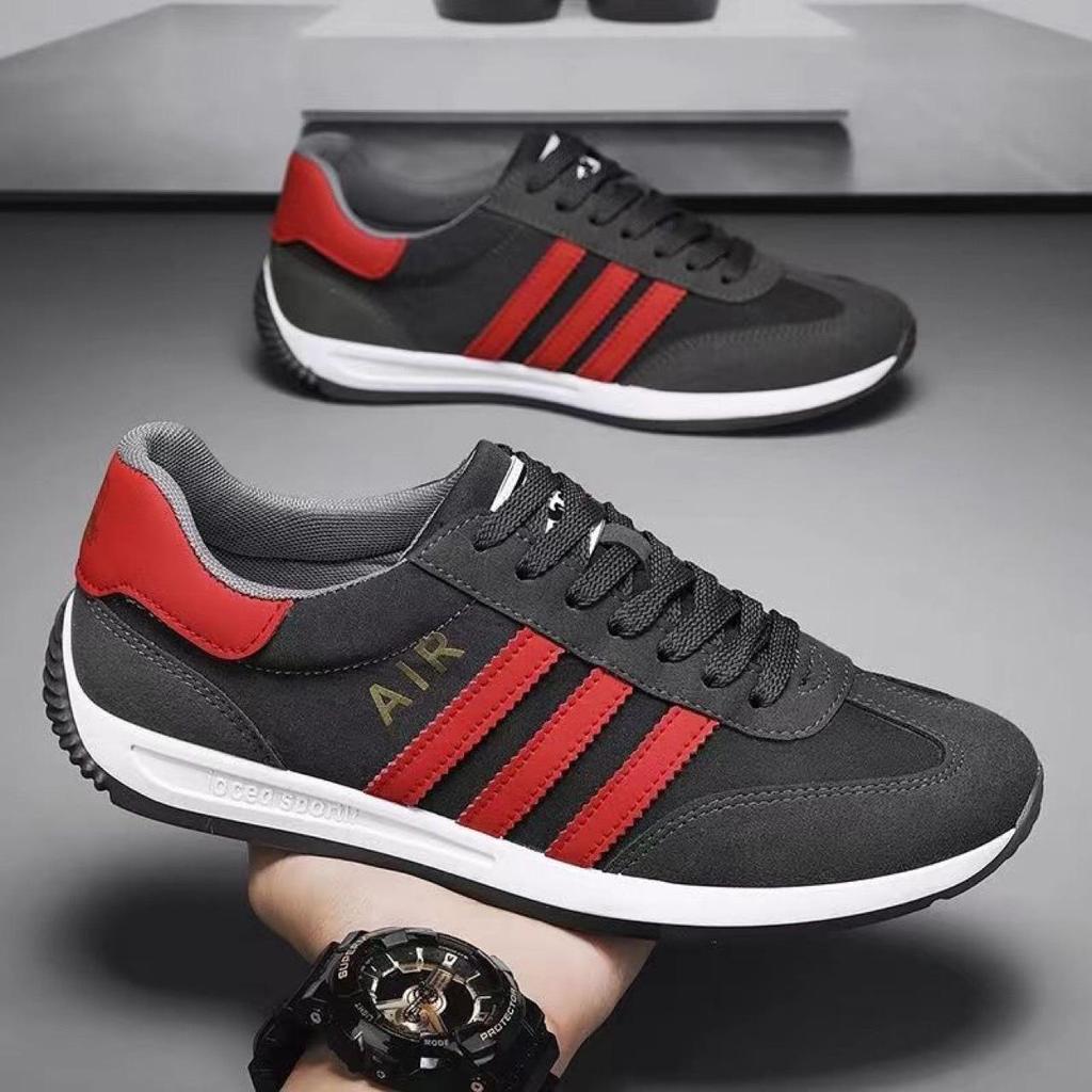 Мужские универсальные осенние кроссовки Agan с мягкой подошвой для бега - Нескользящие, износостойкие повседневные белые кроссовки