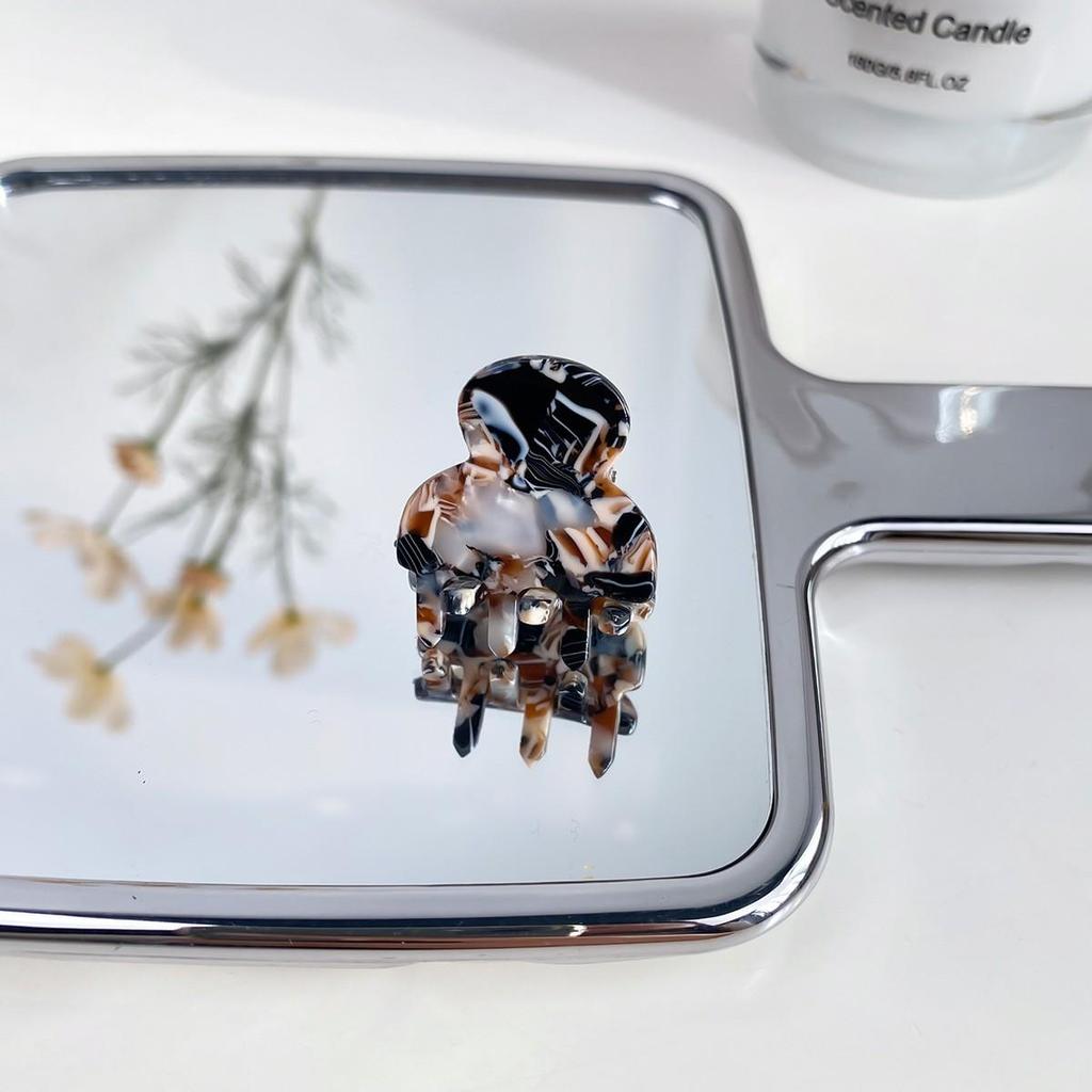 Корейская мини-заколка-краб с дофамином: Милые аксессуары для волос для женщин и детей