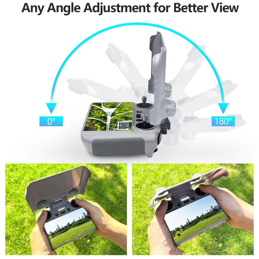 FPVtosky Mini 4 Pro RC 2 Солнцезащитный козырек Защитная крышка 2 Защитные пленки для экрана Веревка для крепления Подходит для mavic Mini 4 3 Пульт RC 2 Аксессуары