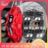 Golf 3 4 MK3 MK4 2026 Горячие Для VW VOLKSWAGEN 4 шт. Виниловые Наклейки на Тормозной Суппорт Автомобиля для Volkswagen VW Rline R Line Golf 3 5 7 Polo