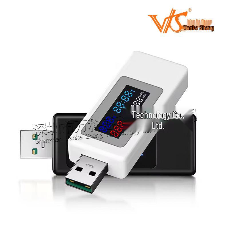 KWS-V30 120 Вт USB-тестер с цветным экраном: Вольтметр и амперметр