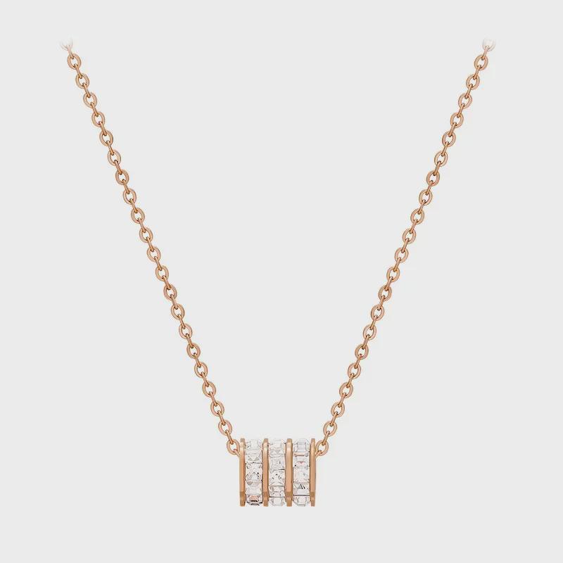 Trendy Titanium Steel Clavicle Necklace - Unique Design for Women