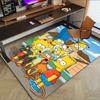 1pc Simpsons Family Adventure Carpet for Playroom Bedroom Living Room Sofa Home Decor,kids Game Area Rug Non-slip Floor Mat Y729102