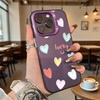 Счастливый Пастельный Сердечки Чехол для Телефона для Redmi Note 15 14 13 12 11 10 9 Pro Plus Защита от Царапин Премиум Жесткий Чехол