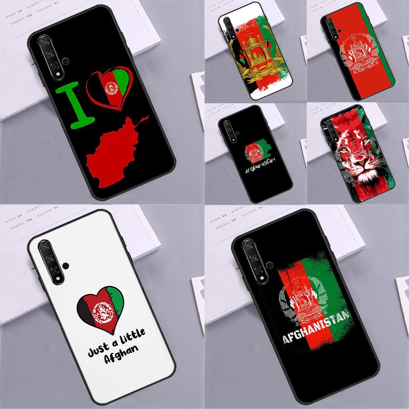 Флаг Афганистана Афганистан Для Huawei Nova 12i 12s 11i 5T Y90 Y70 Y60 Y61 Y91 Y72 9 10 SE P60 Pro P20 P30 P40 Lite Чехол