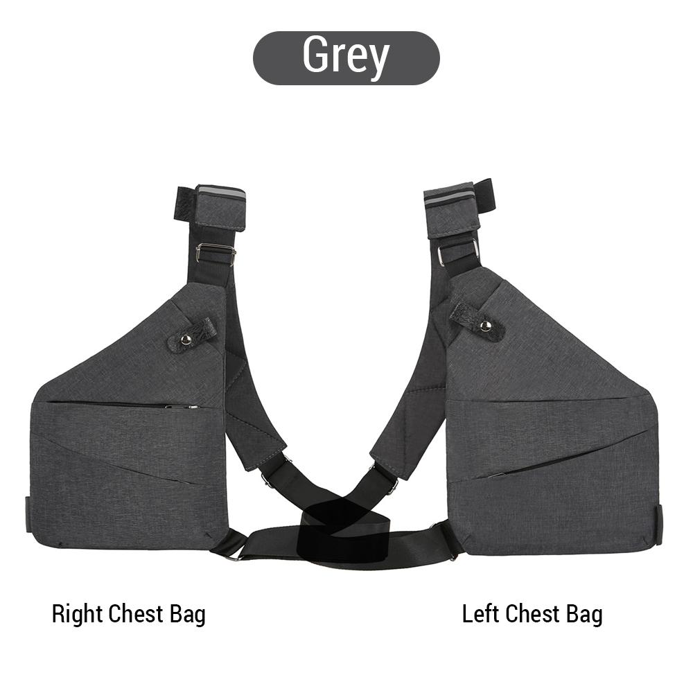 Shoulder Bag Chest Bag for Men / Women Lightweight Multi-functional Travel Sling Bag Scientific