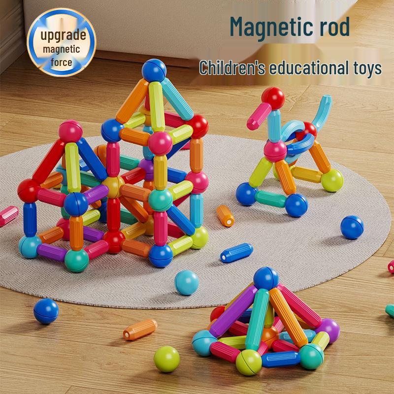 Wan Le Hui Magnetic Sticks: Children's Educational Building Blocks for Early Learning and Development