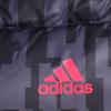 Adidas MUFC Пуховик Удобный Спортивный Теплый Пуховик-Хлеб с Капюшоном и Длинным Рукавом Мужские Куртки Черный AY2789