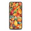 Cartoon Leaf Phone Case for Samsung Galaxy A56 A36 A26 A16 A34 A24 A42 A22 A20 A12 A40 A30 A10 5G Soft TPU Cover Shell Funda Bag