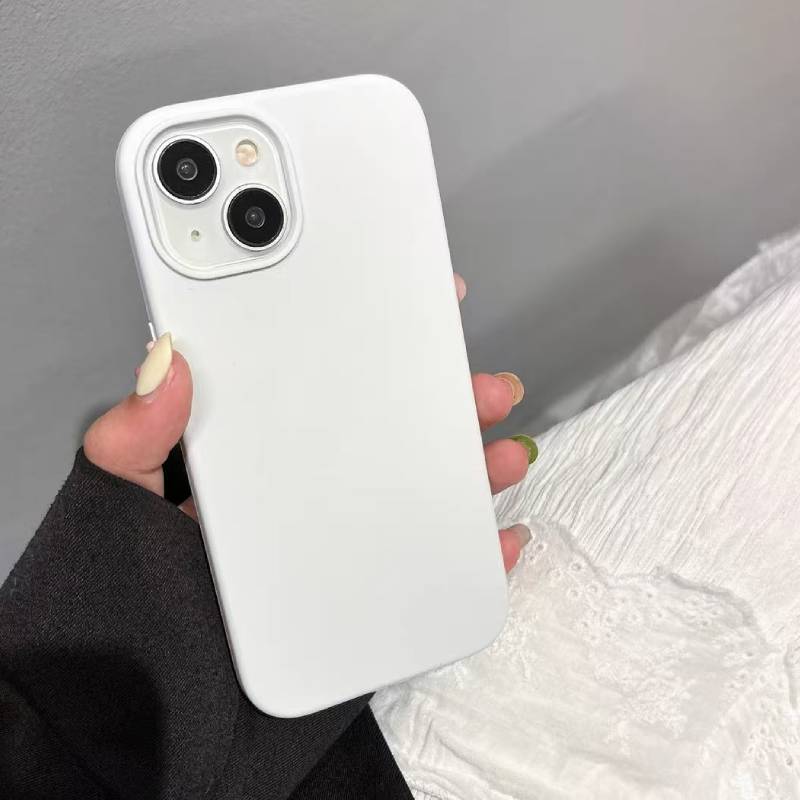 For Iphone14 Pro Silicone Phone Case With Antifingerprint Nonslip Protection For Girls And Teens