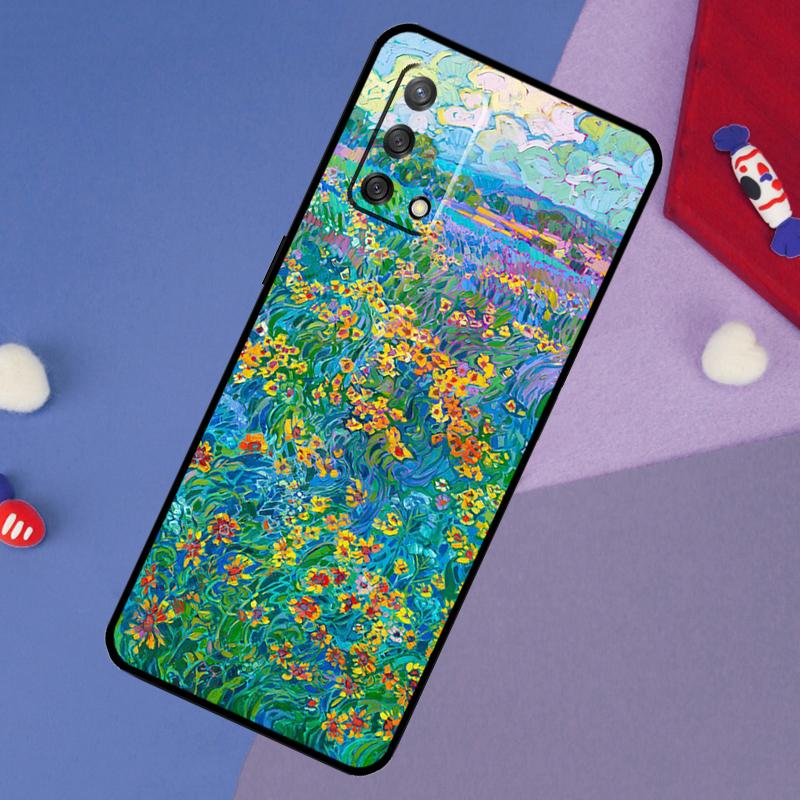 Яркий Цветочный Живописный Художественный Чехол Для Oppo A6 Pro A5 A18 A38 A58 A78 A98 A54 A74 A94 A17 A57 A80 A60 A40 A96 A76 A16 A15