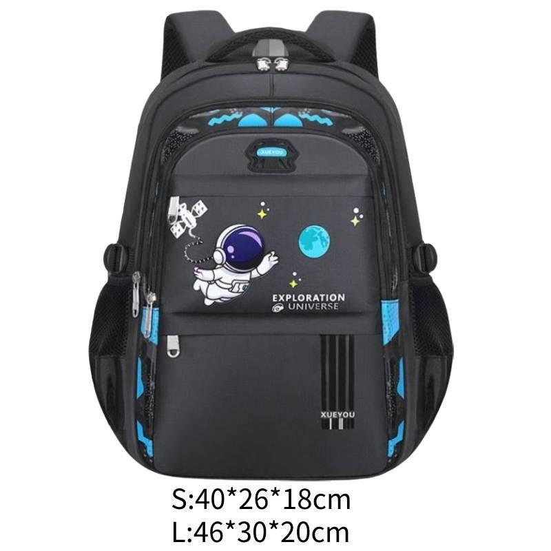 Вместительный школьный рюкзак «Астронавт», дышащая легкая ткань Оксфорд для мальчиков
