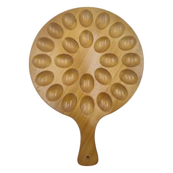 Подставка для яиц на 16/24 ячейки, фаршированные яйца или сыр, деревянная подставка для яиц, пасхальное многоцелевое яйцо