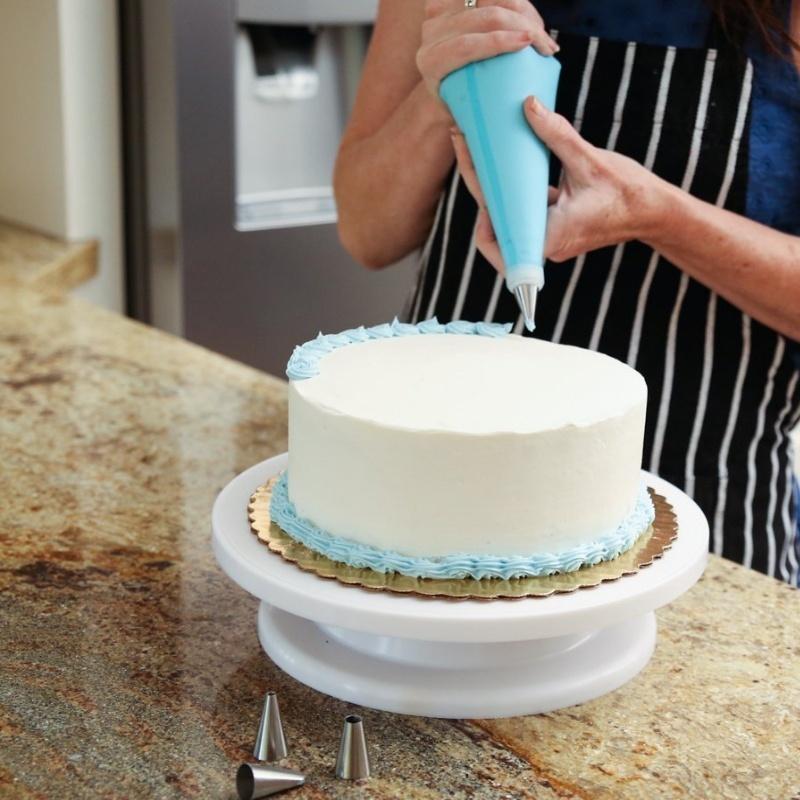 New 24 Pcs Icing Piping Nozzles Tips Cake Sugarcraft Pastry Decor Baking Tools Kit