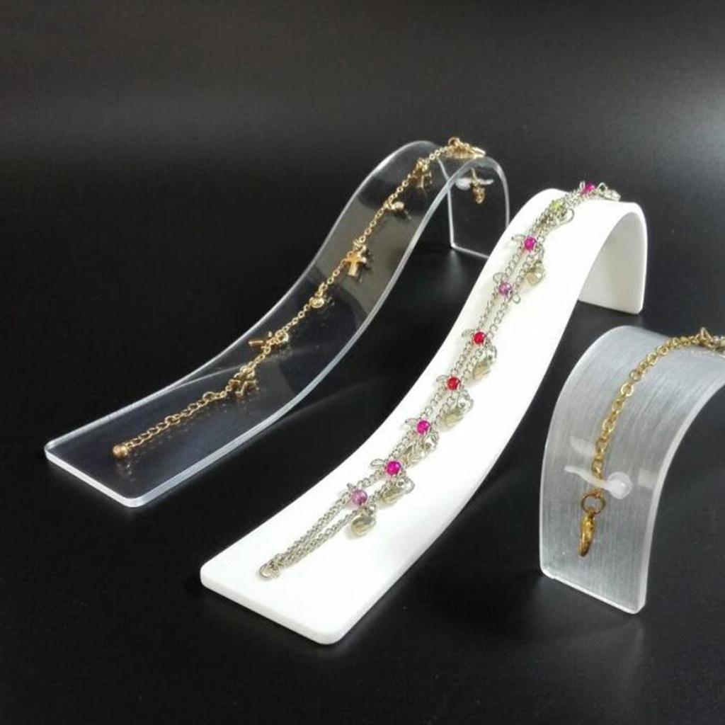 Convenient Wristchain Organizer Portable Jewelry Display Stand for Bracelets and Necklaces Stylish Jewellery Holder