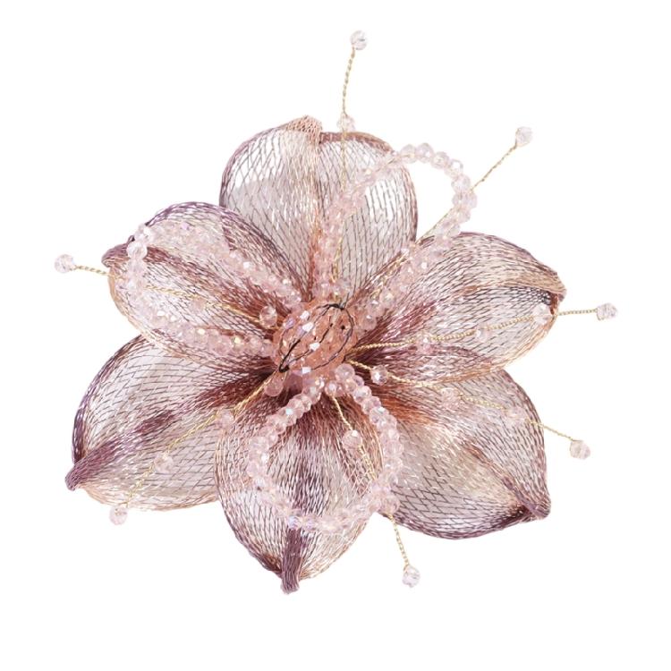 Цветочная Швейная Заколка для Волос Брошь для Свадебных Платьев Художественная для Платья Свадебное Свадебное Платье Декоративная Аппликация