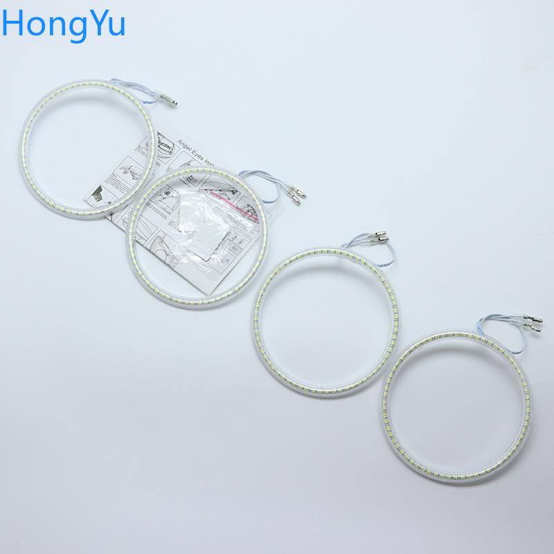 Для Volkswagen VW Passat B6 Magotan 2006 - 2010 Супер яркий белый цвет 3528 SMD светодиодный комплект ангельских глазок дневной ходовой свет DRL