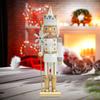 Nutcracker Statue Figurine Housewarming Gift Decor Desktop Ornament Sculpture