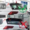 For Volkswagen Tiguan MK2 TSI TDI 2017-2023 Roof Wing High Quality Rear Spoiler Cap Up To R-Line Style Splitter Trim Body Kit