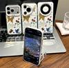 Подставка для телефона 'Цветок бабочки' подходит для iPhone 17/iPhone 15/16 Pro Max Huawei Pura80 Матовый серебристый