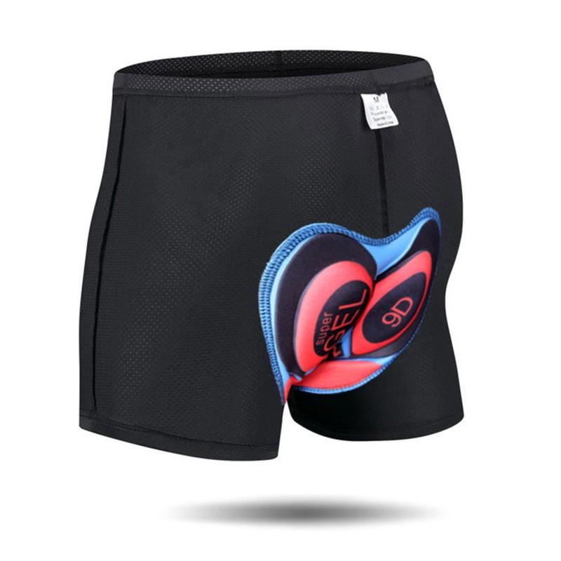 3D Gel Pad Cycling Shorts Men Women Road Bike Riding Underwear Breathable Quick-Dry Compression Base Layer