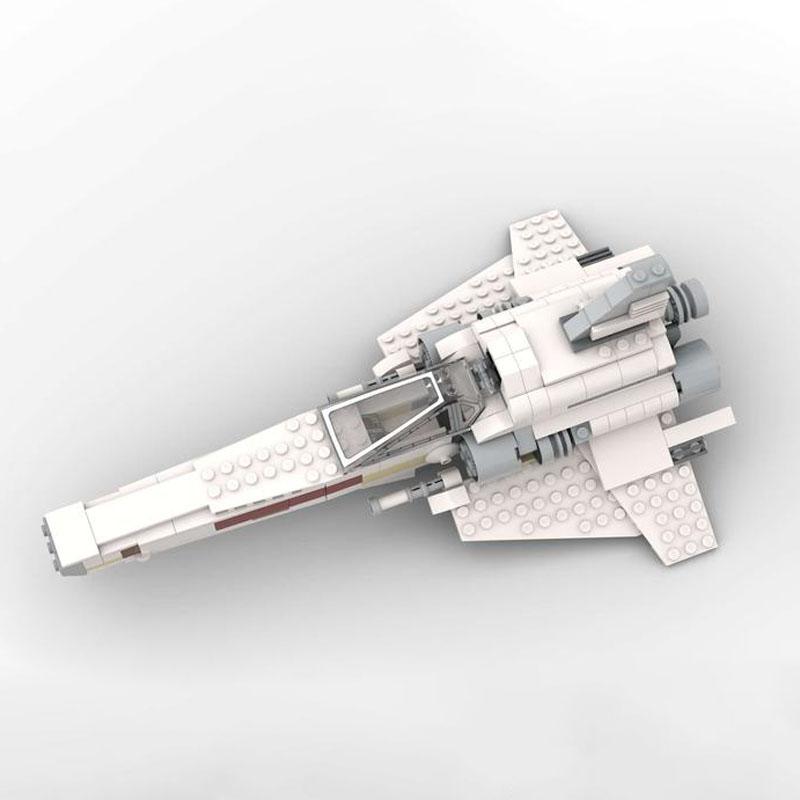 New Moc Spaceship Battlestar Galactica The Iconic Space Colonial Viper Fighter Model Building Blocks Bricks Toys Gifts Boys Set