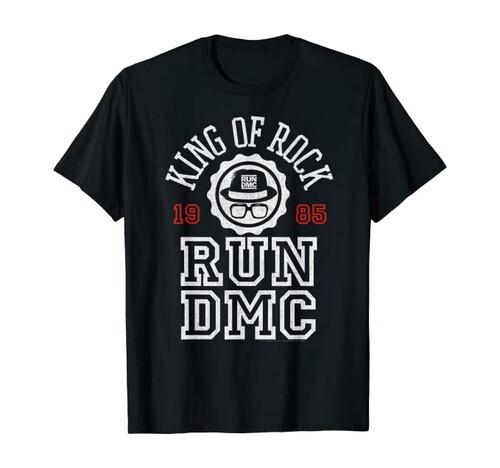 Официальная футболка Run DMC King Of Rock 1985 Унисекс
