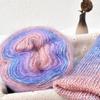 250М Юбочное кружево Радужная мохеровая пряжа Весна/Лето Ручного вязания Мягкая пряжа Сделай сам
