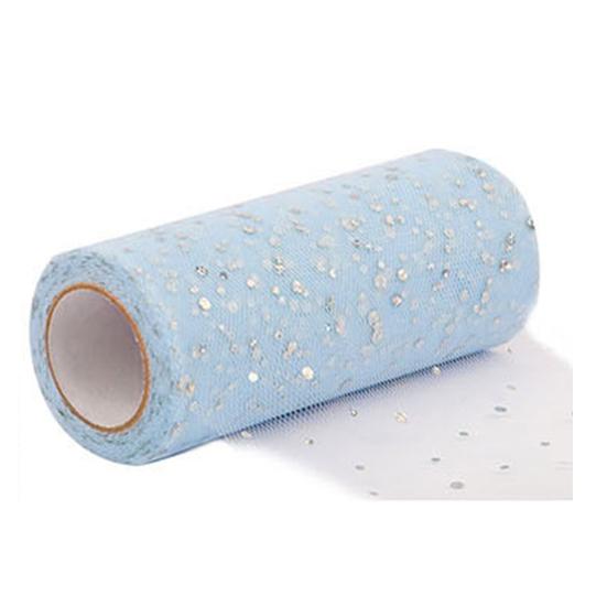 1 рулон блестящей отделочной тюли, рулон без запаха, сетчатая пряжа, украшения для венка, прозрачная лента для помещений