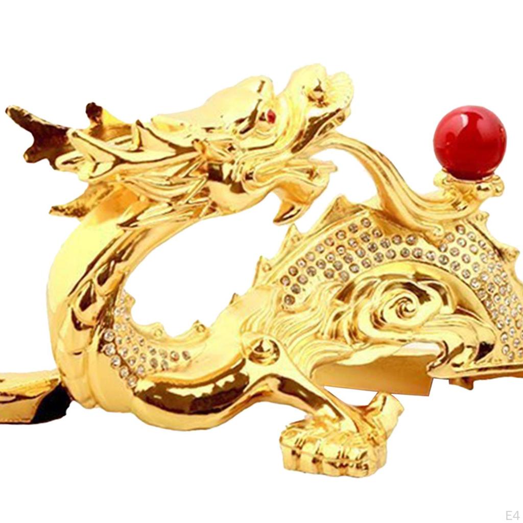 Статуя китайского дракона, статуэтка, скульптура сокровищ для
