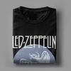 Мужские футболки Led Zeppelin 'Падающий ангел' Хлопок Повседневная футболка С круглым вырезом Короткий рукав Одежда Идея для подарка