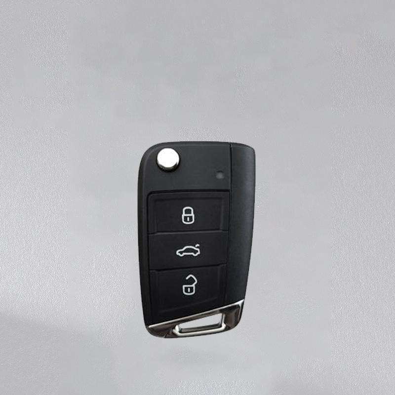 Для VW TPU Чехол-защита для автомобильного пульта ДУ Оболочка Для VW Volkswagen Golf 7 MK7 Tiguan MK2 T-roc T-cross Автомобильный брелок Аксессуар