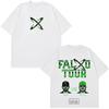 Rapper Feid Ferxxo Tour 2026 Printed Tshirts 2026 Summer Hiphop Unisex Unisex Fashion Cotton Tshirt Street Y2k Clothing