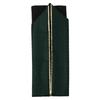 Kimono Layered Date Plain Coming of Age Graduation Hakama [Kyoto Yuzen] Collar, Collar, Lamé Stripe, Ceremony, Furisode, Ceremony, (Green)