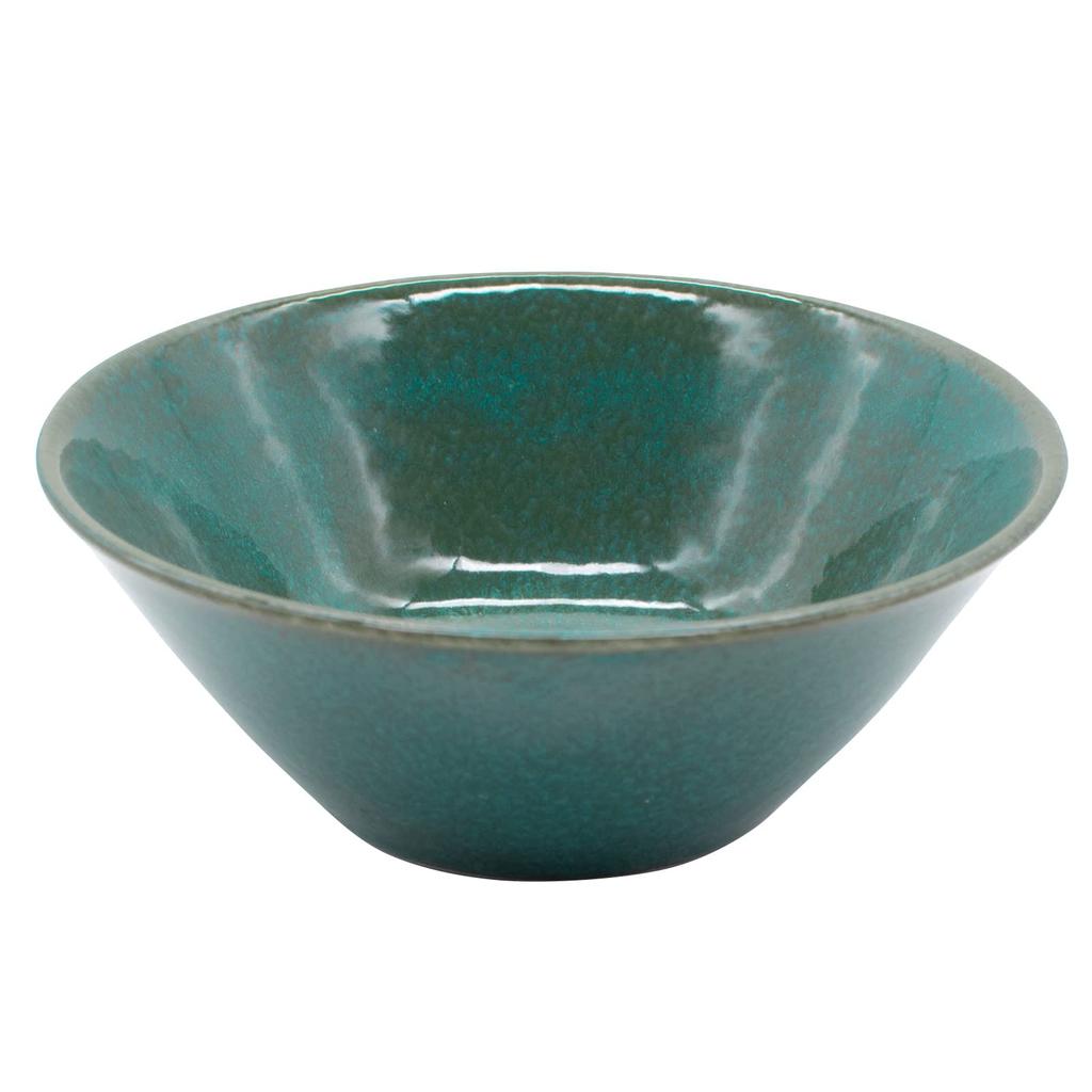 Aito Seisakusho Bowl 380ml Green Mino Ware Dishwasher Microwave Safe Aito Bowl Made In Japan 517019 "Natural Color" Approx.
