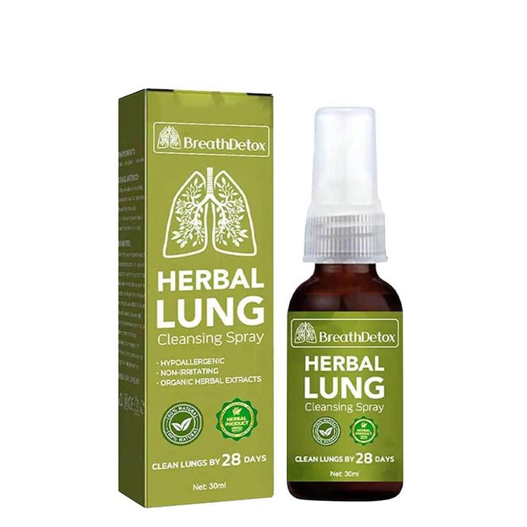Breath Cleaning Herbal Body Cleansing Spray Naturally Clean And Detoxify Cough And Reduce Mucus 30ml