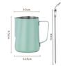 350/600ml Coffee Milk Frothing Pitcher Stainless Steel Jug Latte Art Milk Frother Pitcher Espresso Steaming Coffee Accessories