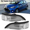 Side Rearview Mirror Lights For Toyota Yaris 2011-2019 Car Turn Signal Indicator Blinks Parts 81731-0D080 Without Bulbs